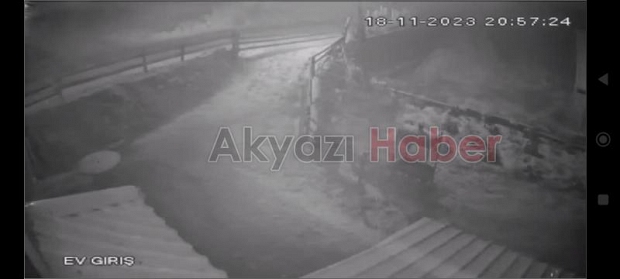 Akyazı'ya mevsimin ilk karı düştü