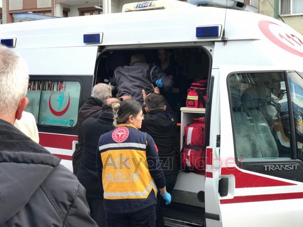Halk otobüsünde panik anları