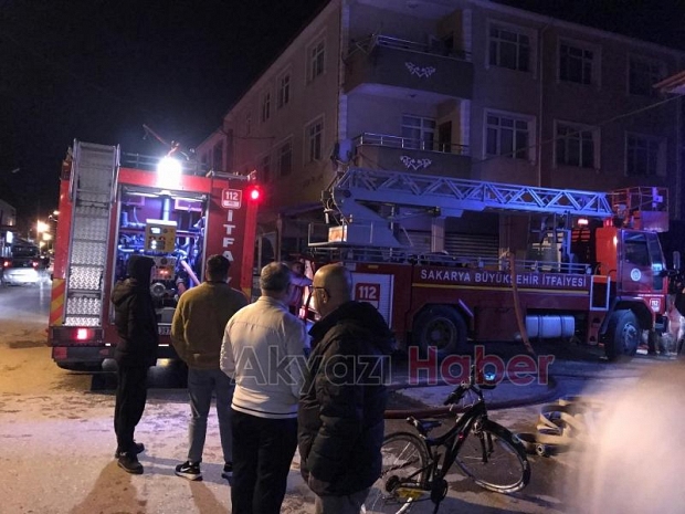 Karapürçekte yangın