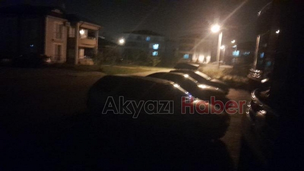 Akyazı'da vatandaşın sokak lambası tepkisi