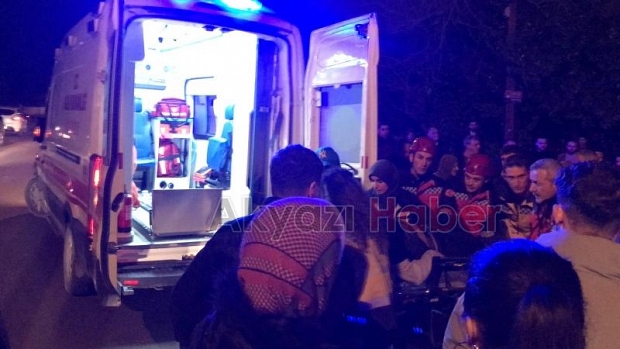 Akyazıda feci kaza sürücü öldü