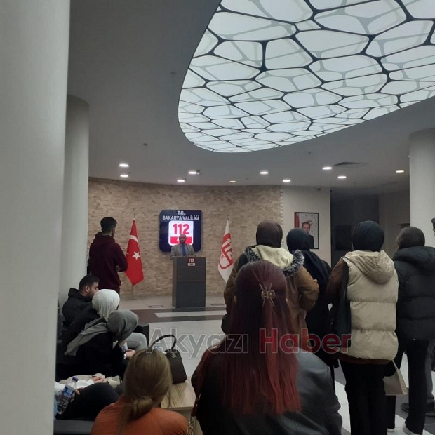 Akyazı Akyazı Sağlık Hizmetleri MYO öğrencilerinden 112'ye ziyaret