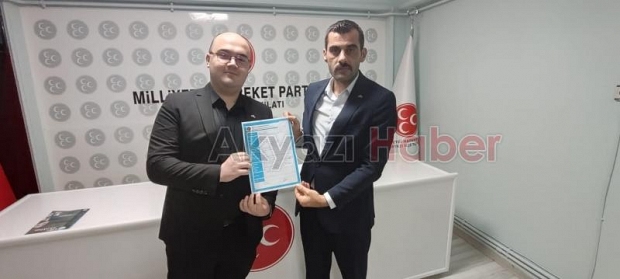 Umut Öztürk Akyazı Belediyesi Meclis üyeliği aday adayı