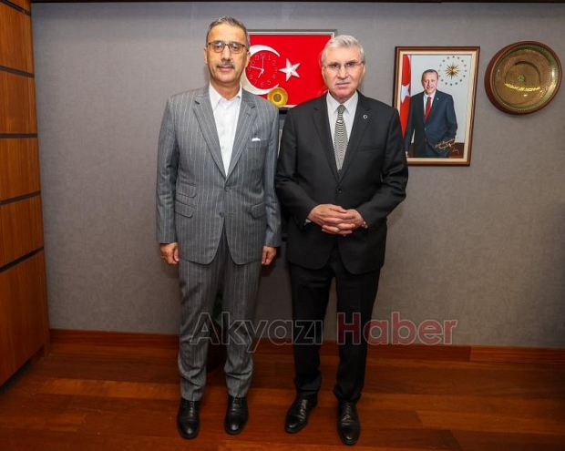 Başkan Yüce Ankara'da ziyaretlerde bulundu