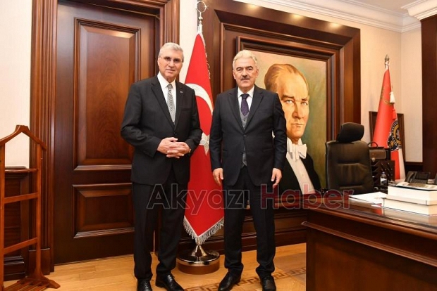 Başkan Yüce Ankara'da ziyaretlerde bulundu