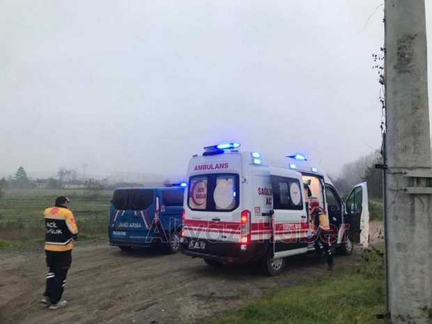 Mudurnu Köprüsünde feci kaza 3 yaralı