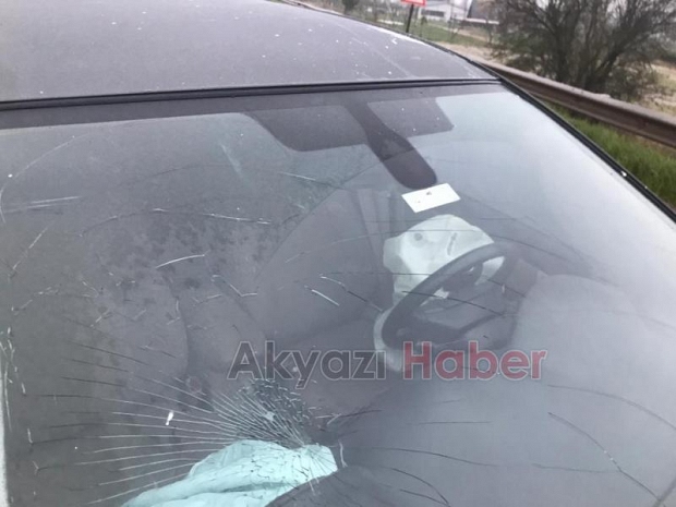Mudurnu Köprüsünde feci kaza 3 yaralı
