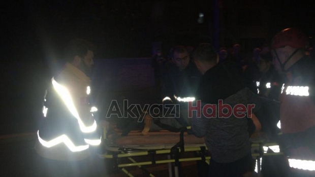 Kuzuluk yolunda zincirleme kaza 4 yaralı