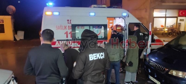 Elektrikli bisiklet yayaya çarptı
