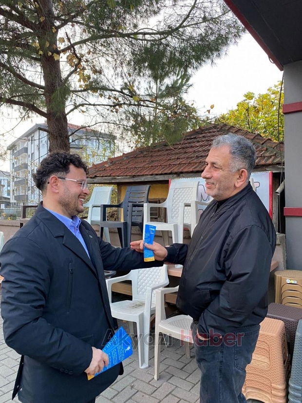 Murat Tepeçınar'dan pazar esnafı ve vatandaşları ziyaret