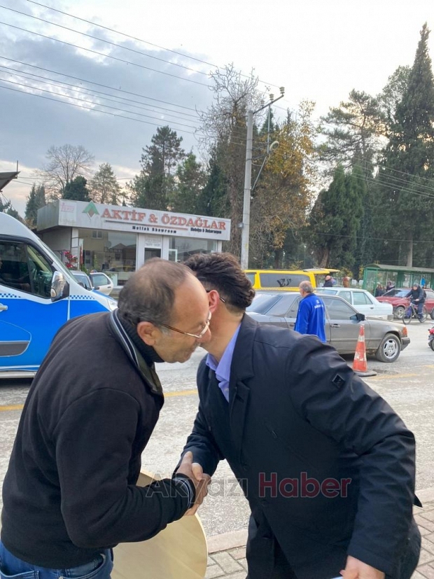 Murat Tepeçınar'dan pazar esnafı ve vatandaşları ziyaret