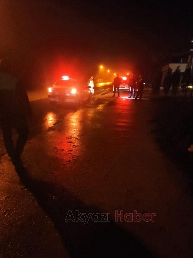 Çukura düştü lastiği yarıldı