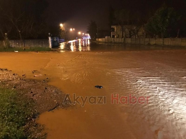 Altındere'de su baskını