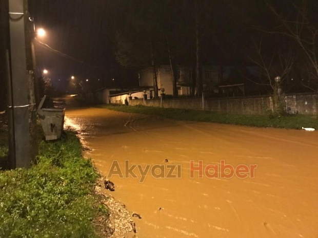 Altındere'de su baskını