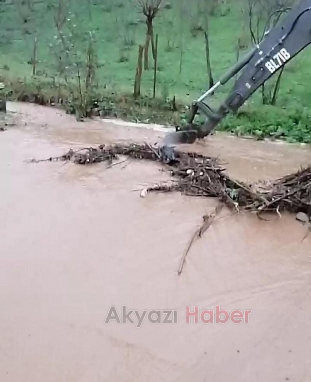 Altındere'de su baskını