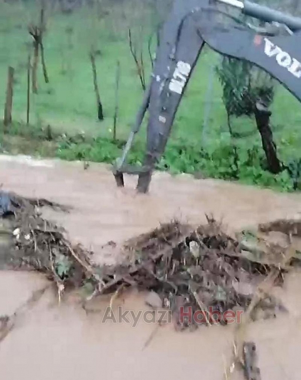 Altındere'de su baskını