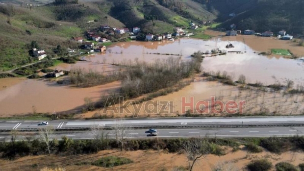Sakarya Nehri taştı