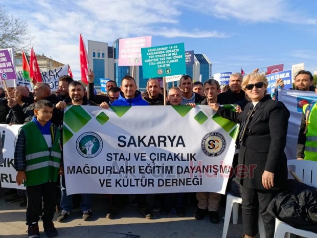 Staj ve çıraklık mağdurlarının mücadelesi sürüyor