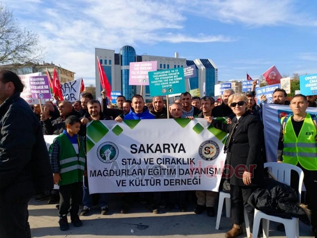 Staj ve çıraklık mağdurlarının mücadelesi sürüyor