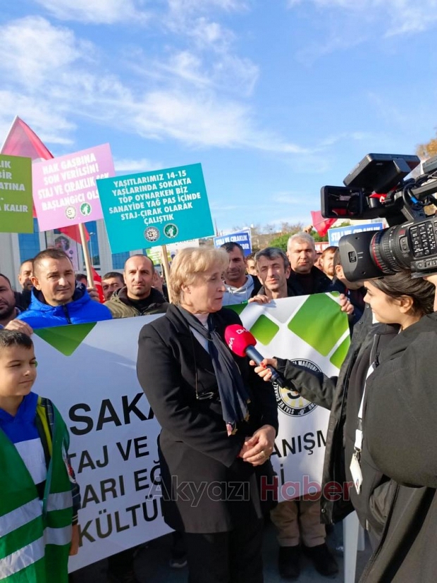 Staj ve çıraklık mağdurlarının mücadelesi sürüyor
