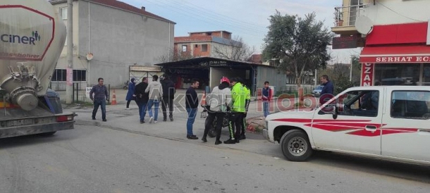 Akyazı'da kaza 1 yaralı