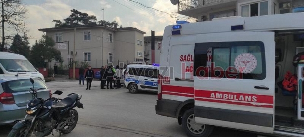 Akyazı'da kaza 1 yaralı