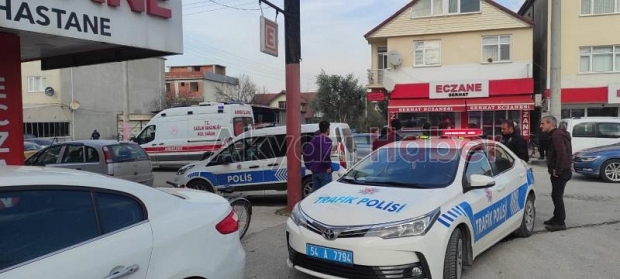 Akyazı'da kaza 1 yaralı
