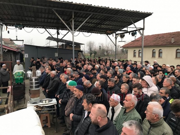 kaza kurbanı sürücü toprağa verildi