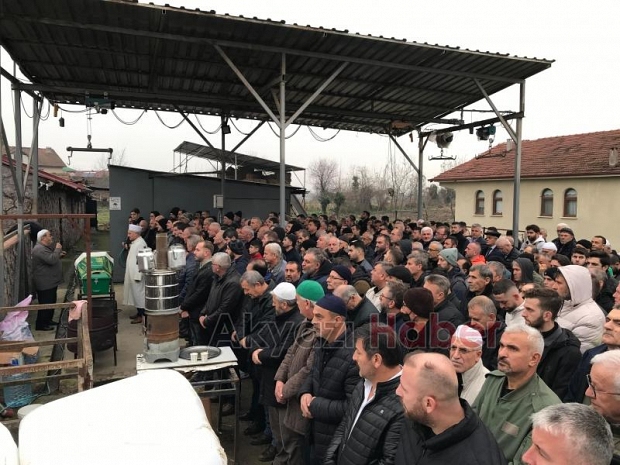 kaza kurbanı sürücü toprağa verildi