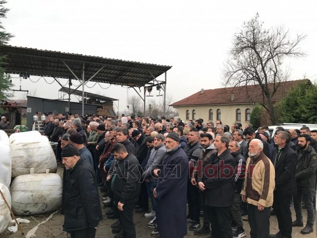 kaza kurbanı sürücü toprağa verildi