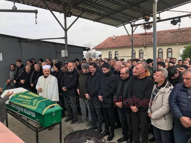 kaza kurbanı sürücü toprağa verildi