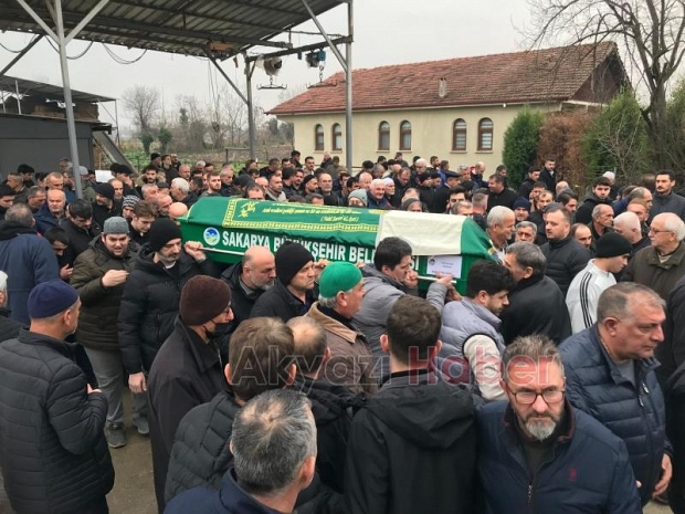 kaza kurbanı sürücü toprağa verildi