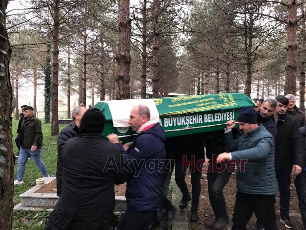 kaza kurbanı sürücü toprağa verildi