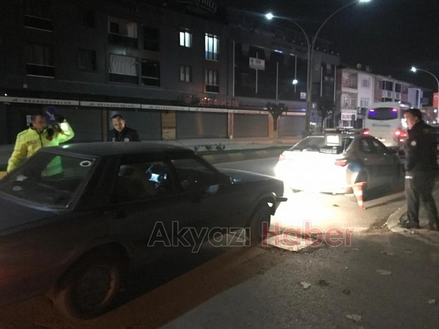 Akyazı'da trafik denetimi