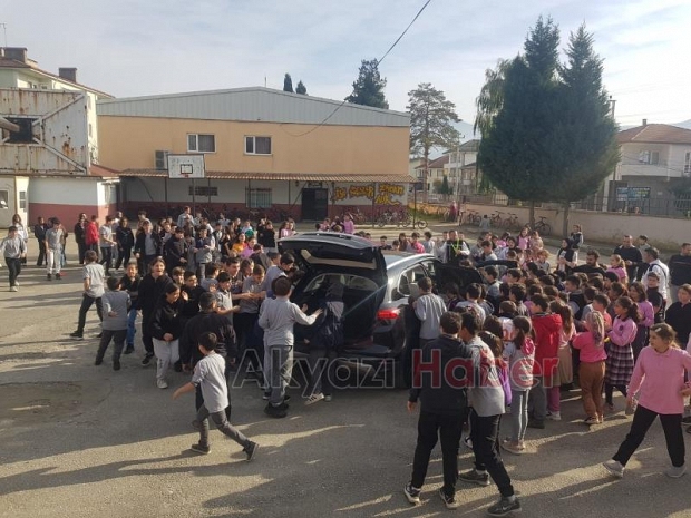 Yerli Malı Haftasında öğrenciler, TOGG ile buluştu