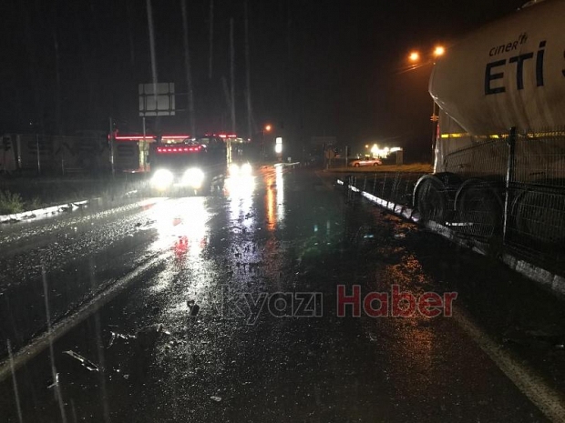Kuzuluk Kavşağında kaza: 2 yaralı