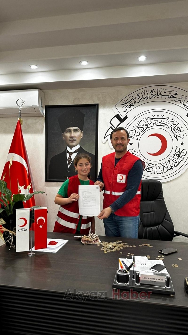 İlkokul öğrencilerinden Gazze'ye yardım