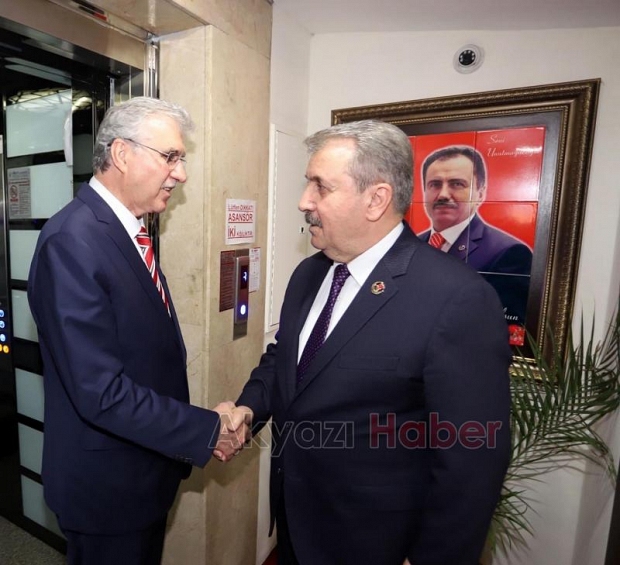 Başkan Yüce'den Ankara'da üst düzey temaslar