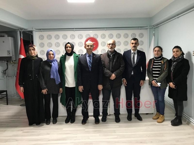 Abdullah Taha Yıldırım’dan MHP Akyazı İlçe Başkanlığı’na ziyaret