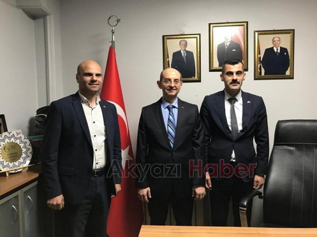 Abdullah Taha Yıldırım’dan MHP Akyazı İlçe Başkanlığı’na ziyaret