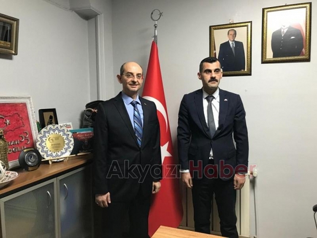 Abdullah Taha Yıldırım’dan MHP Akyazı İlçe Başkanlığı’na ziyaret