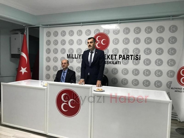 Abdullah Taha Yıldırım’dan MHP Akyazı İlçe Başkanlığı’na ziyaret