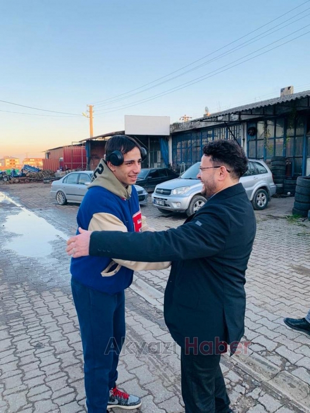 Murat Tepeçınar'dan sanayi esnafına ziyaret