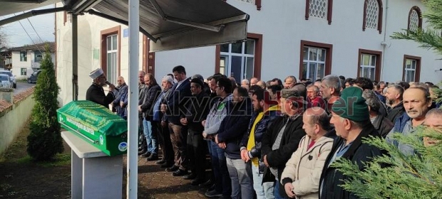 Emekli İtfaiye'ci Orhan Yazıcı defnedildi