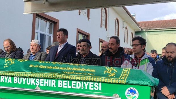 Emekli İtfaiye'ci Orhan Yazıcı defnedildi