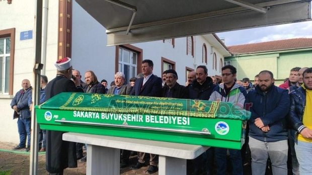 Emekli İtfaiye'ci Orhan Yazıcı defnedildi