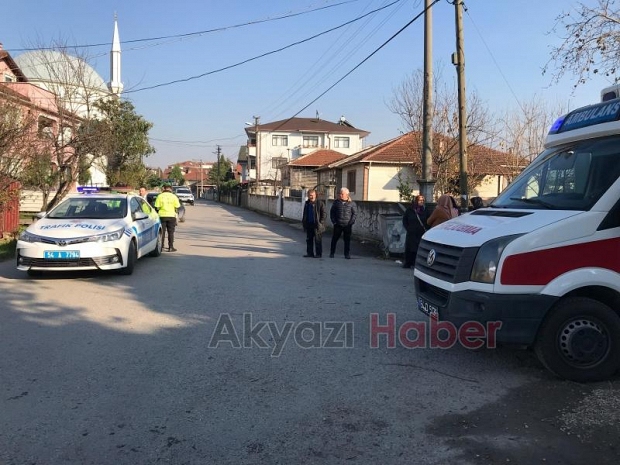 Bisikletli çocuğa otomobil çarptı