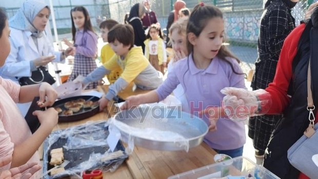 İnönü İlkokulunda Filistin kermesi
