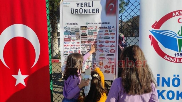 İnönü İlkokulunda Filistin kermesi