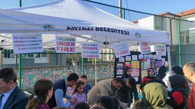 İnönü İlkokulunda Filistin kermesi